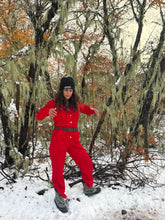 Cargar imagen en el visor de la galería, Overol ❤️ Rojo manga larga