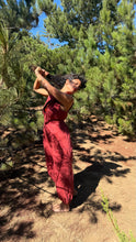 Cargar imagen en el visor de la galería, Overol SIN MANGAS BAGGY ROJO LADRILLO