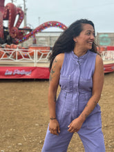 Cargar imagen en el visor de la galería, Overol SIN MANGAS BAGGY LILA LOVE
