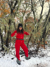 Cargar imagen en el visor de la galería, Overol ❤️ Rojo manga larga
