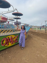 Cargar imagen en el visor de la galería, Overol SIN MANGAS BAGGY LILA LOVE
