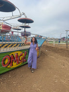 Overol SIN MANGAS BAGGY LILA LOVE