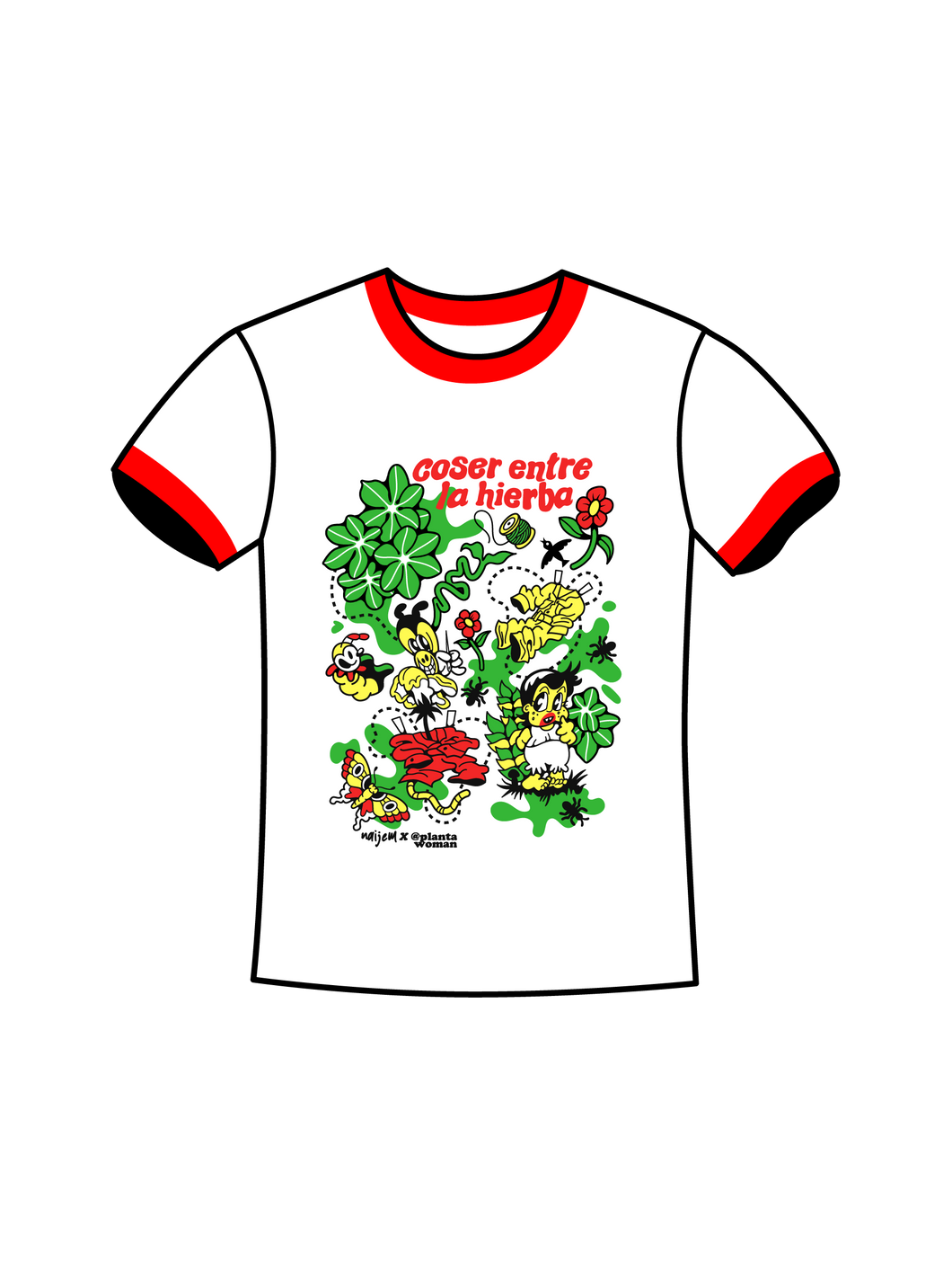 Baby tee Naiyem ft @plantawoman